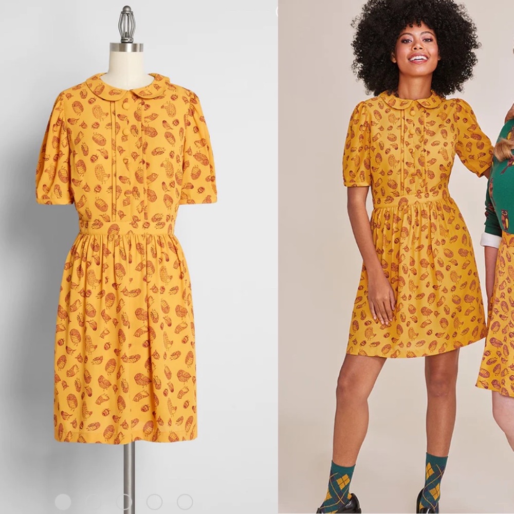 NEW MODCLOTH When In Wonderland Dress SZ 14